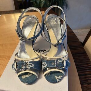 D&G Denim Women's Sandals